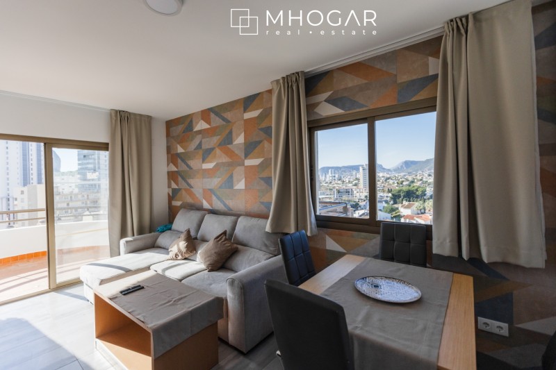 Apartamento con vistas al mar en venta, unicado a tan solo unos pasos de la Cala de La Calalga, Calpe! 
